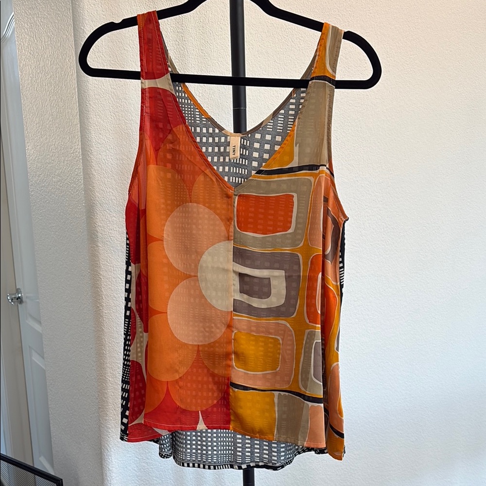 Anthropologie Tiny Sheer Tank Size M - image 1